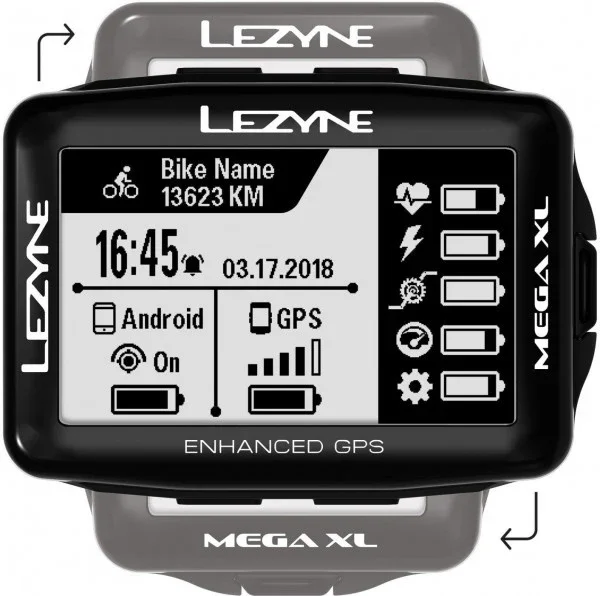 Lezyne Mega XL GPS Computer