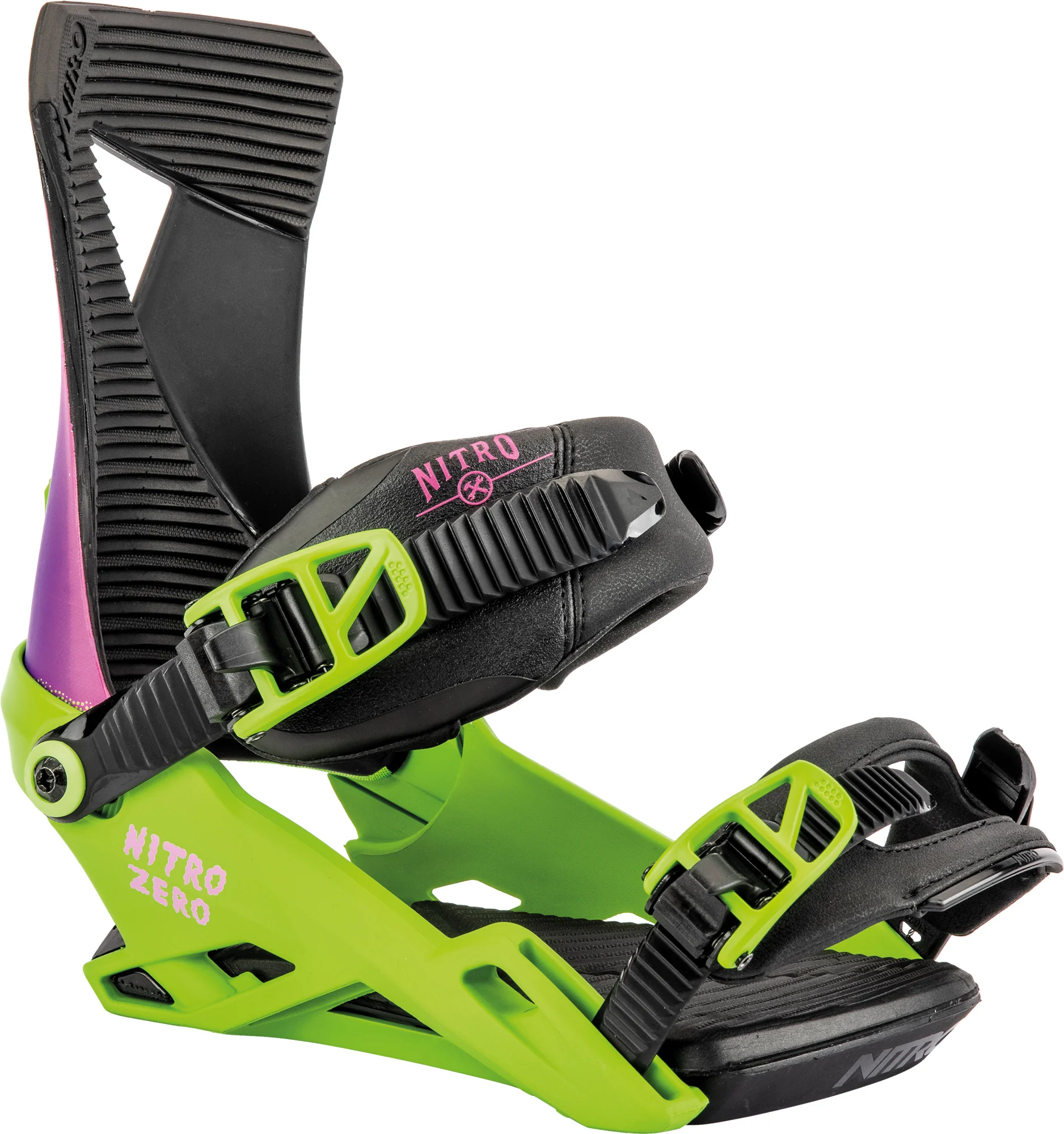 NITRO mounts Zero Happy Place green/violet