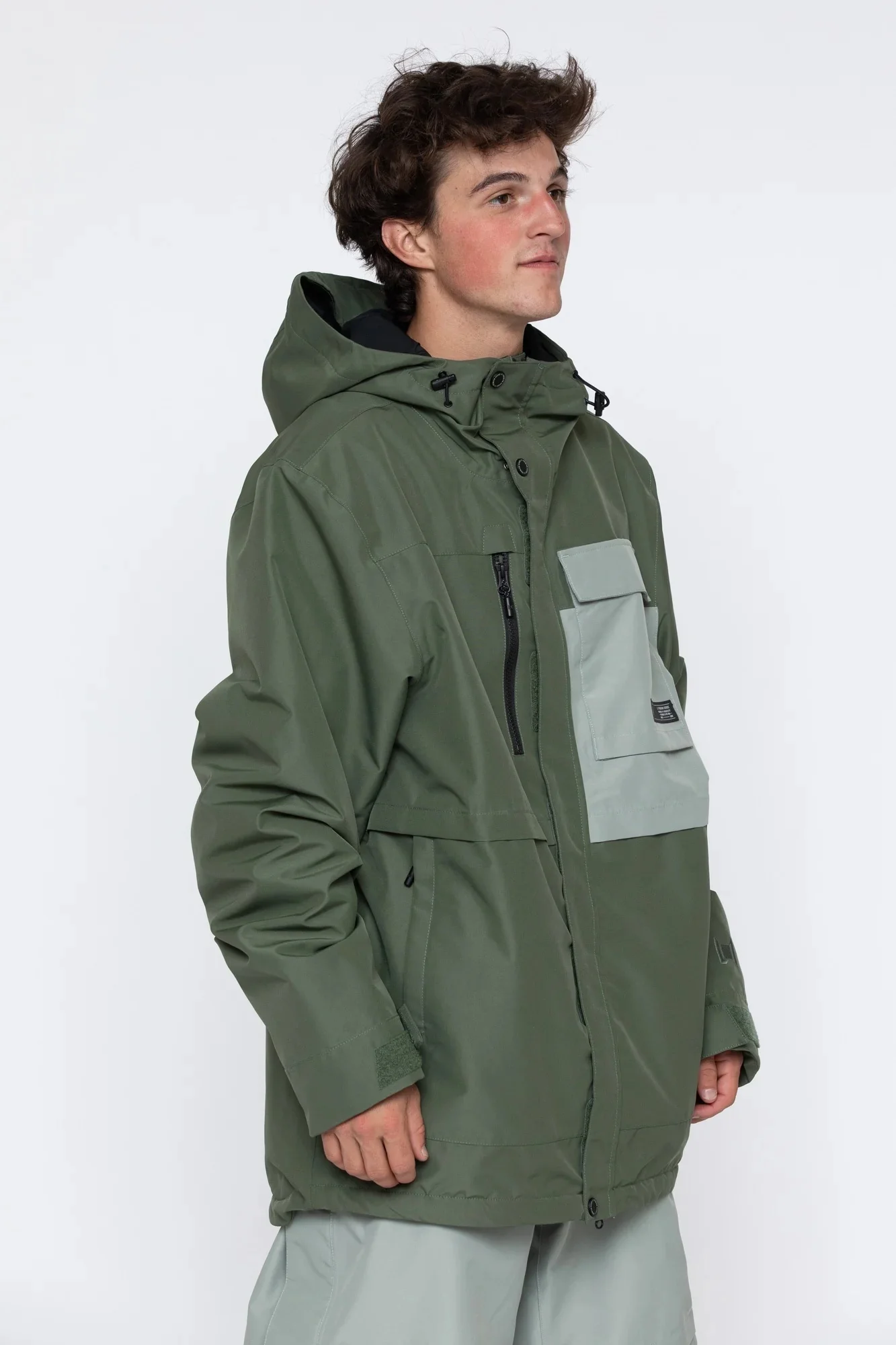 NITRO jacket L1 Rankin dark green/grey - Image 2