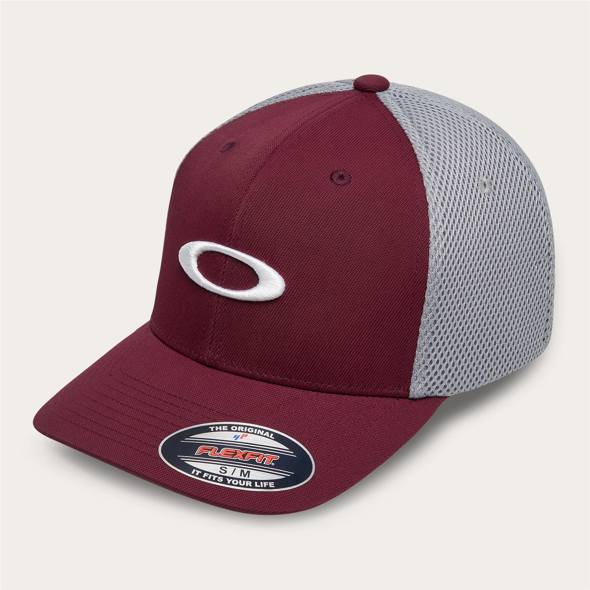 OAKLEY Ellipse Mesh cap dark red/grey cap