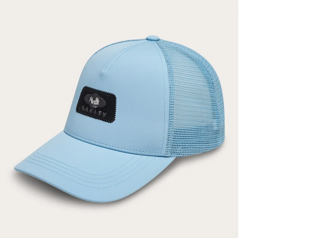 OAKLEY Patch Ellipse Tracker light blue cap
