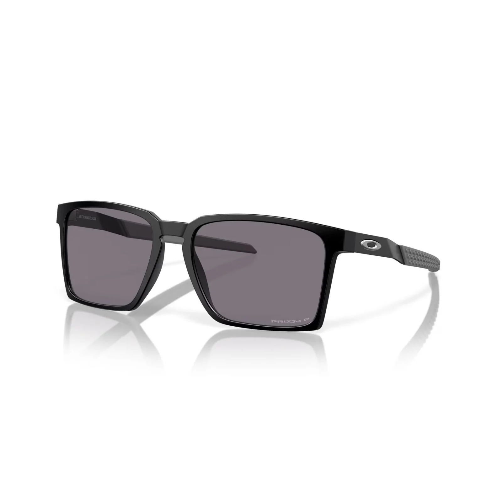 OAKLEY Exchange Sun satin black w/prizm grey polarized sunglasses