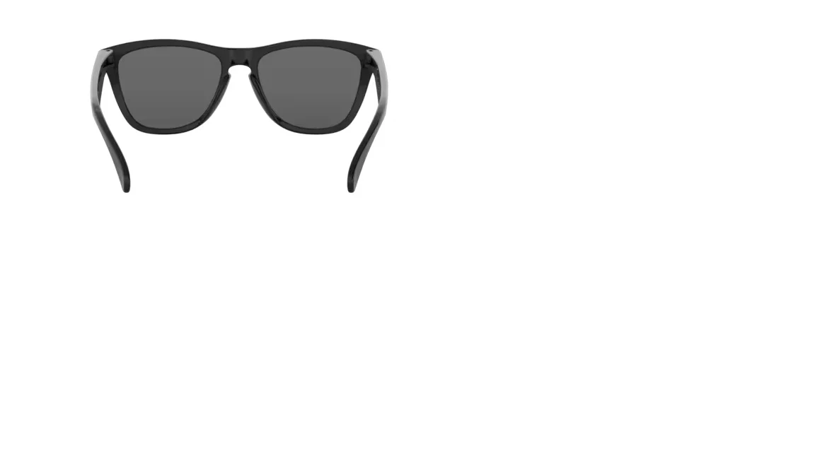 OAKLEY Frogskins pol black w/grey sunglasses - Image 4