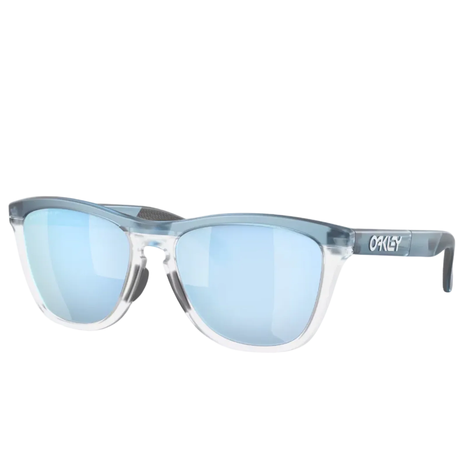 OAKLEY Frogskins Range trans stonewash clear w/prizm deep water polar sunglasses