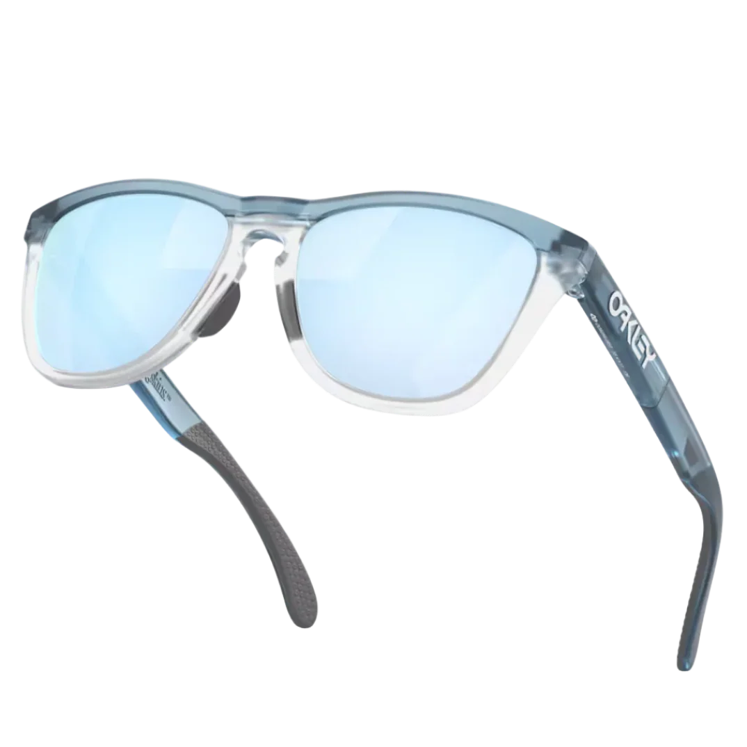 OAKLEY Frogskins Range trans stonewash clear w/prizm deep water polar sunglasses - Image 4