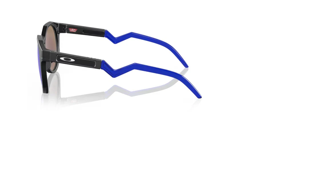 OAKLEY HSTN matt black/blue w/prizm sapphire polar sunglasses - Image 2