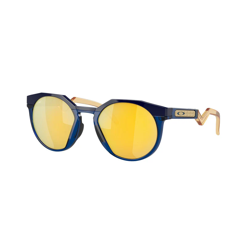 OAKLEY HSTN navy/trans blue w/prizm 24k polar sunglasses