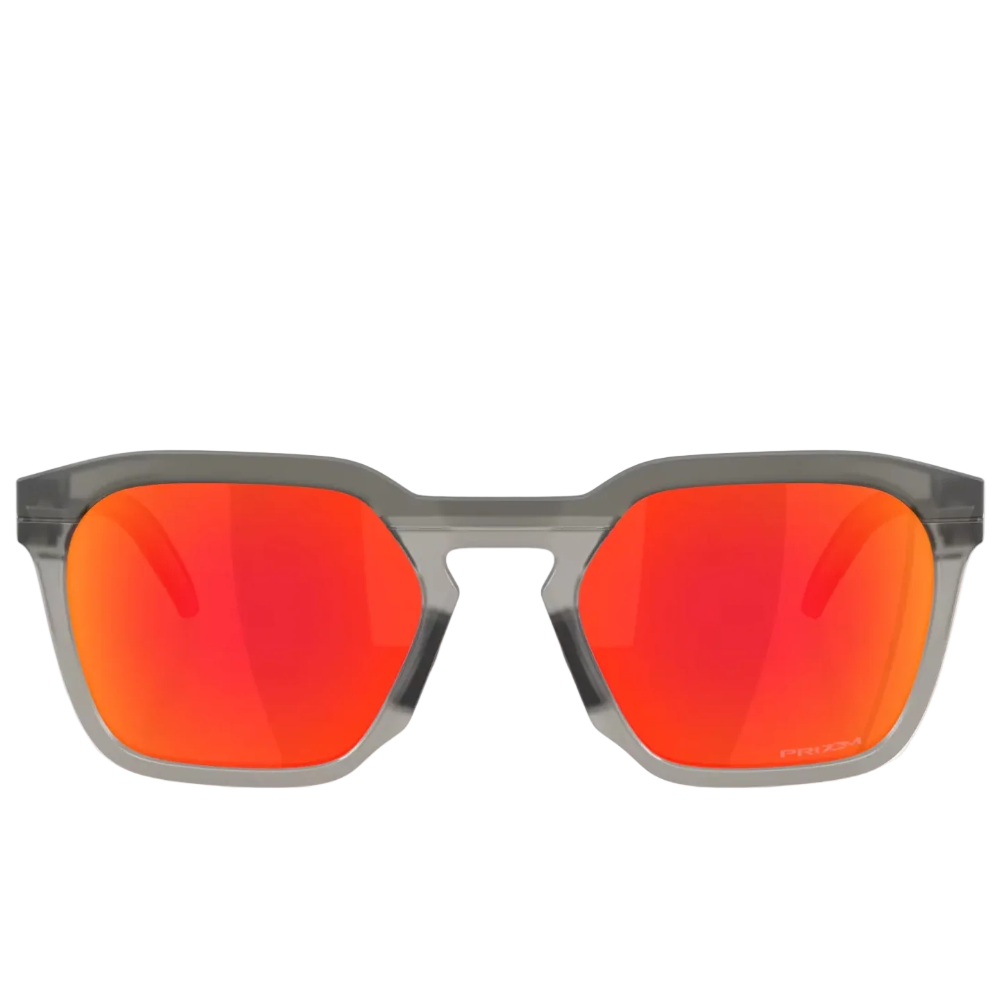 OAKLEY HSTN SQ matt gery smoke w/prizm ruby sunglasses - Image 2