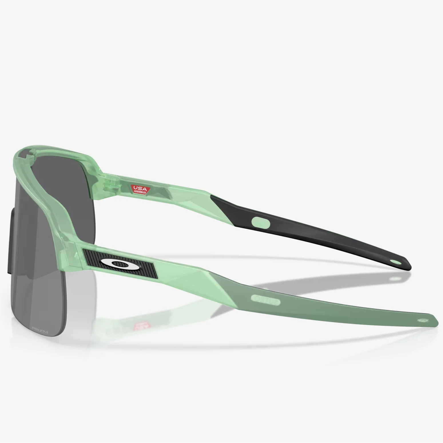 OAKLEY Sutro Lite Sweep matt trans jade w/prizm black sunglasses - Image 3