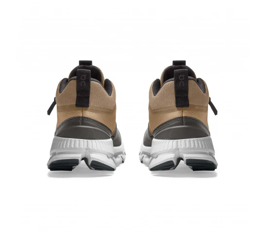 ON Cloud Hi Waterproof W brown/grey shoes - Image 3