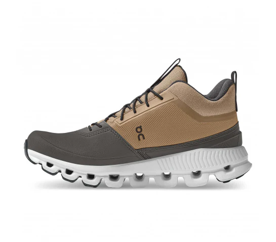 ON Cloud Hi Waterproof W brown/grey shoes - Image 4