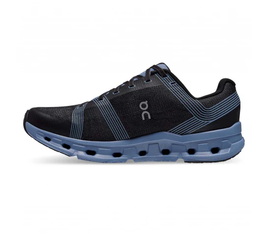 ON Cloudgo black/blue shoes - Image 4