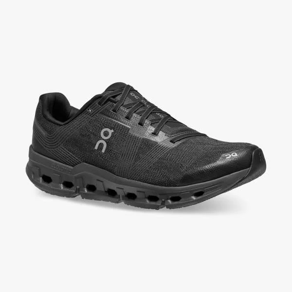 ON Cloudgo black/dark grey shoes