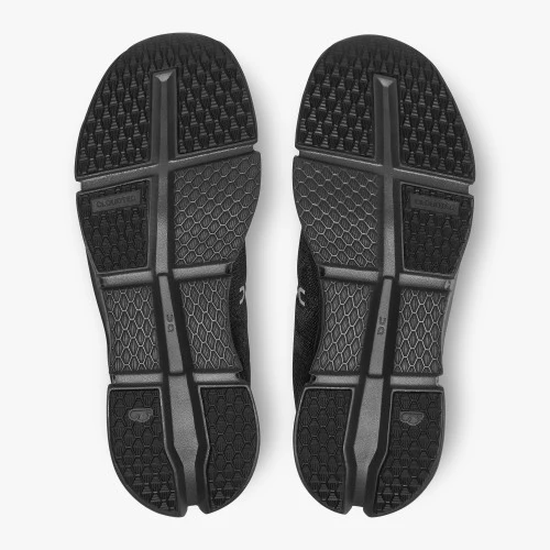ON Cloudgo black/dark grey shoes - Image 4