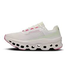 ON Cloudmonster W white/green/pink shoes - Image 4
