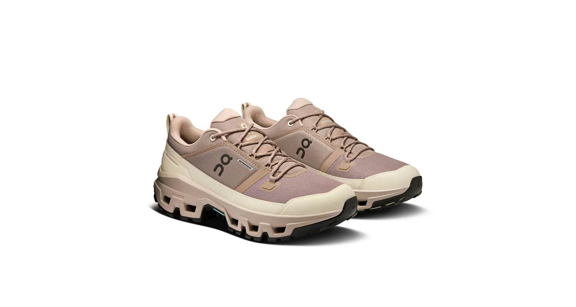 ON Cloudrock Low WP W cinder/fog shoes