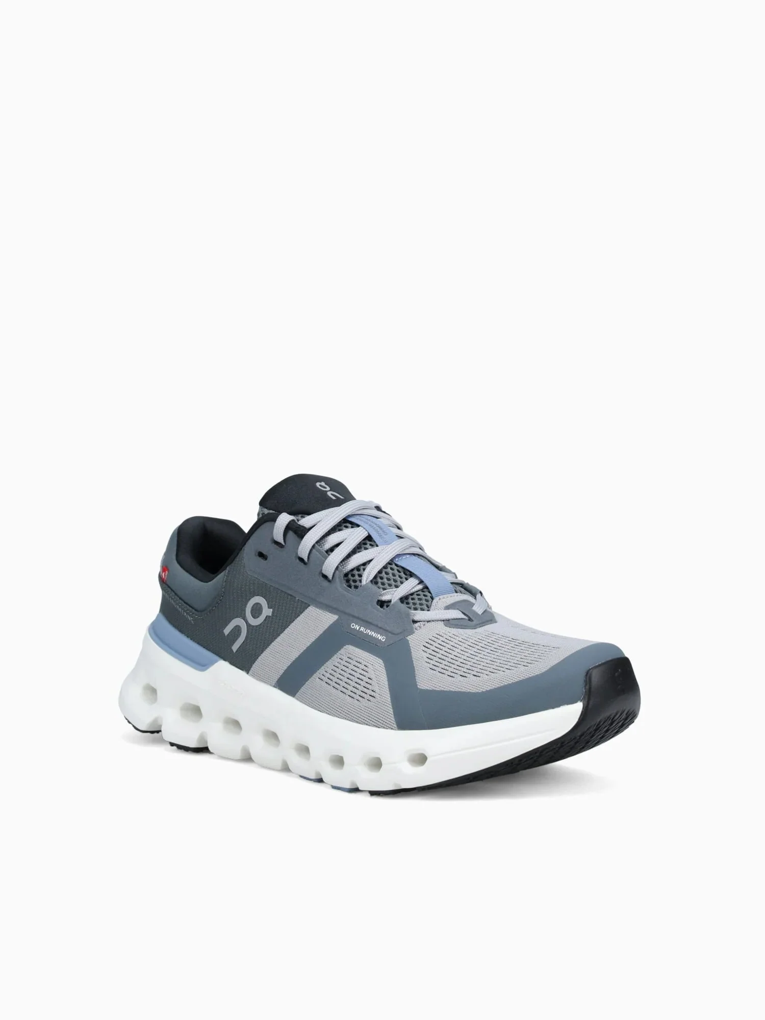 ON Cloudrunner 2 grey/light blue shoes
