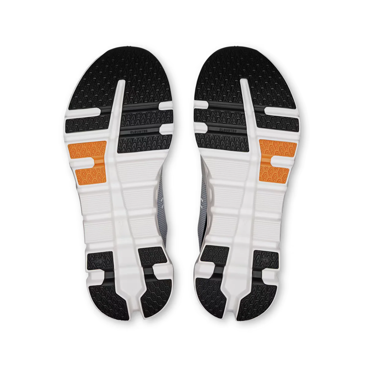 ON Cloudrunner 2 Wide grey/white/orange shoes - Image 4
