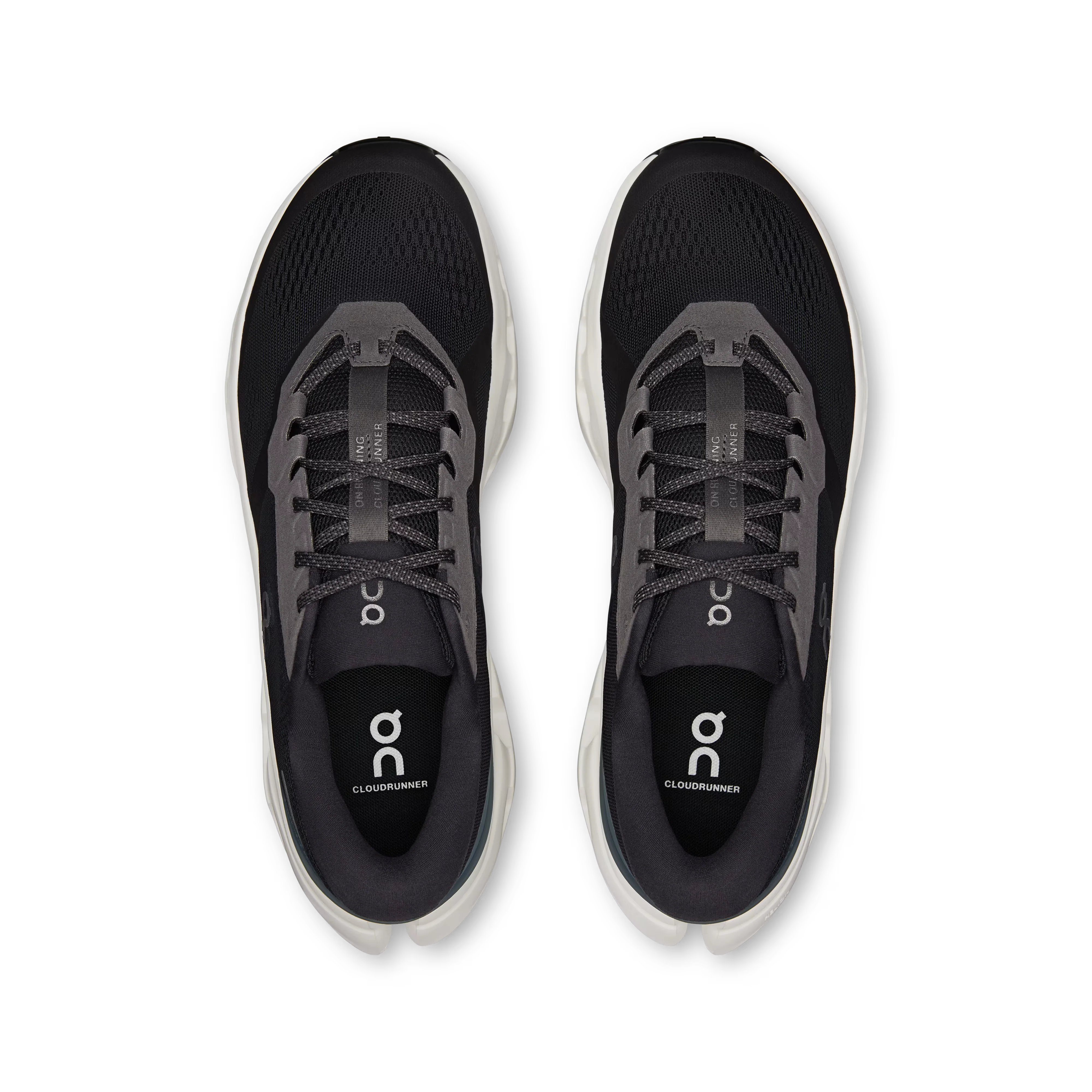 ON Cloudrunner 3 black/ivory shoes - Image 2