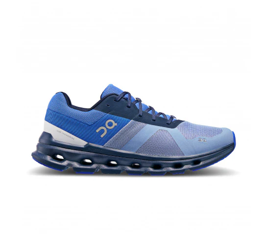 ON Cloudrunner blue/dark blue shoes - Image 2