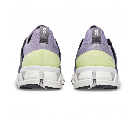 ON Cloudswift 3 violet/grey/yellow shoes - Image 3