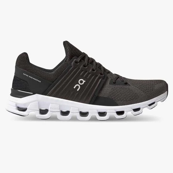 ON Cloudswift black/grey shoes - Image 2