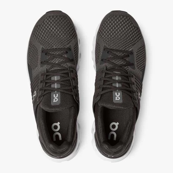 ON Cloudswift black/grey shoes - Image 3