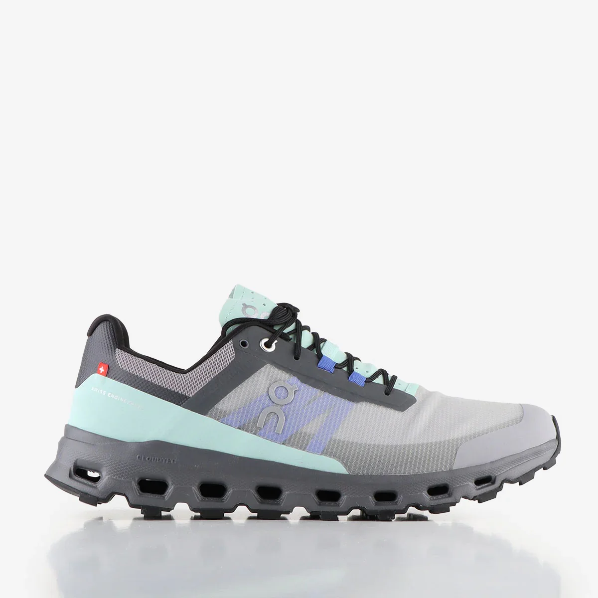 ON Cloudvista grey/tourquise/black shoes - Image 2