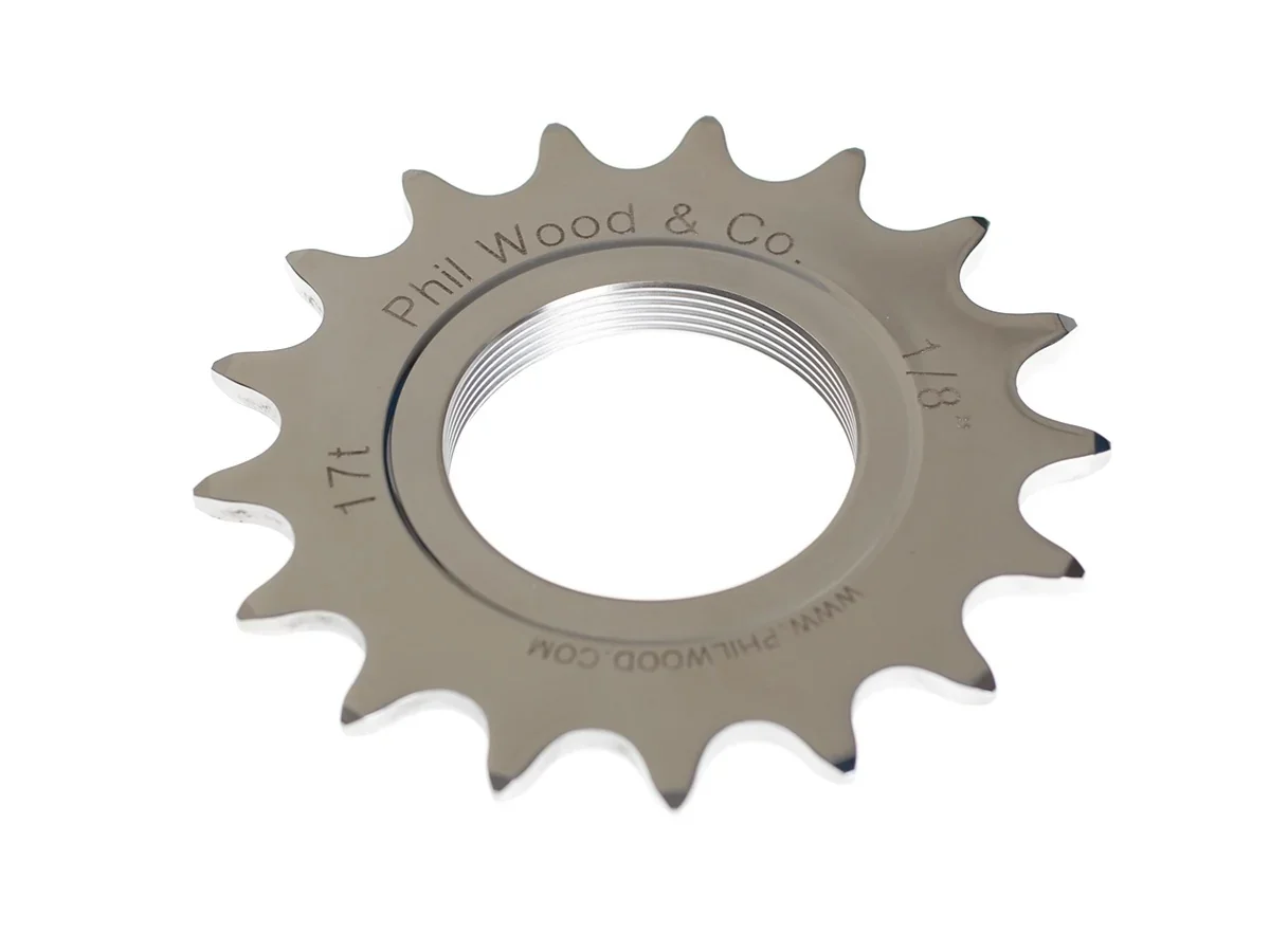 Phil Wood Track Sprocket Silver