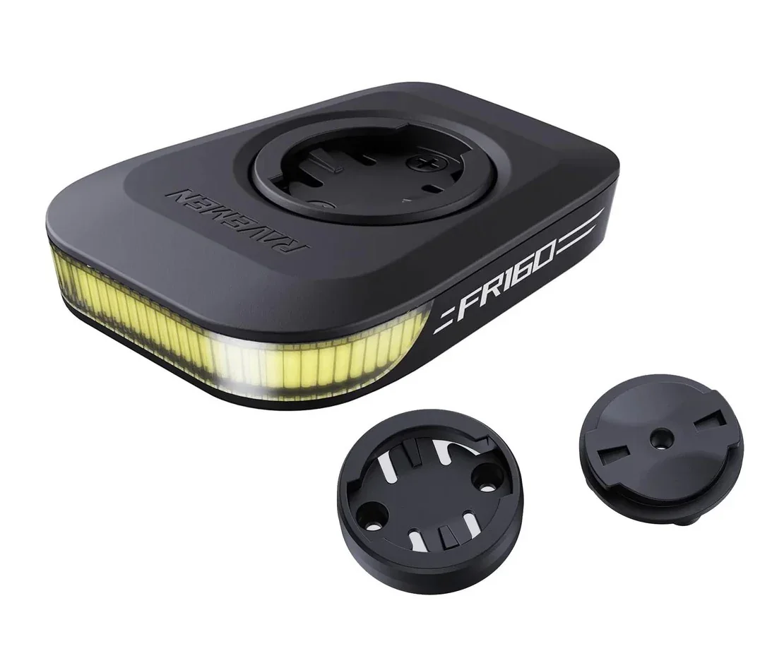 Ravemen FR160 bundle headlight for computer mounts + Wahoo adapter