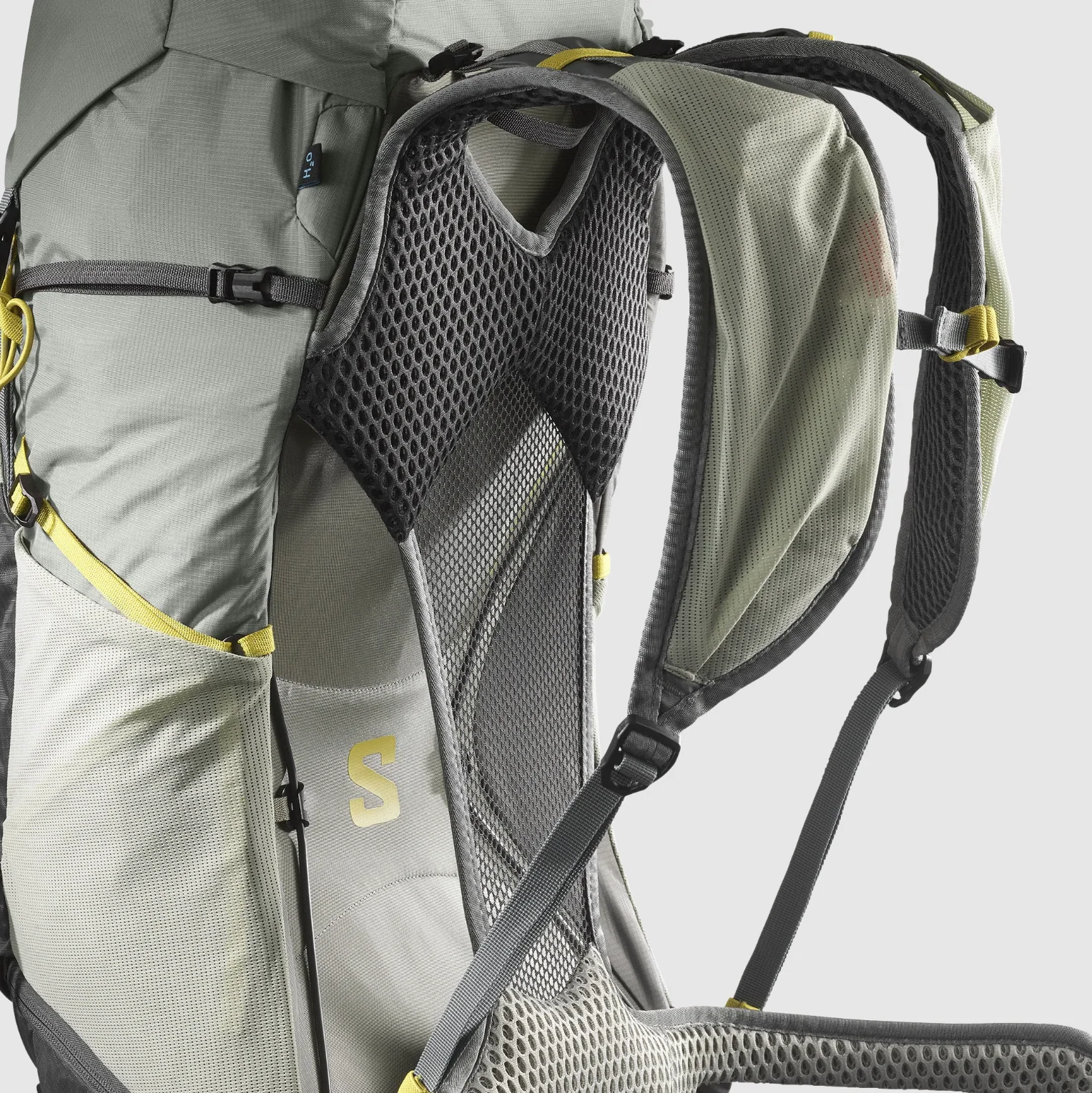 SALOMON Aerotrek 40 sedona sage/seagrass/cress green backpack - Image 5
