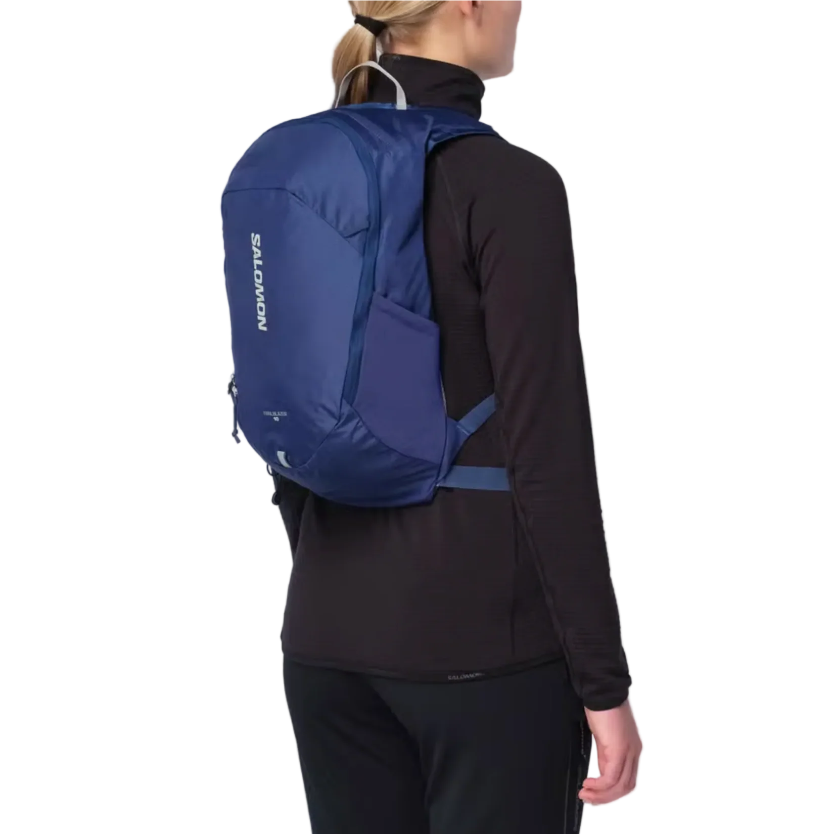 SALOMON Trailblazer 10 mazarine blue/ghost grey backpack - Image 2