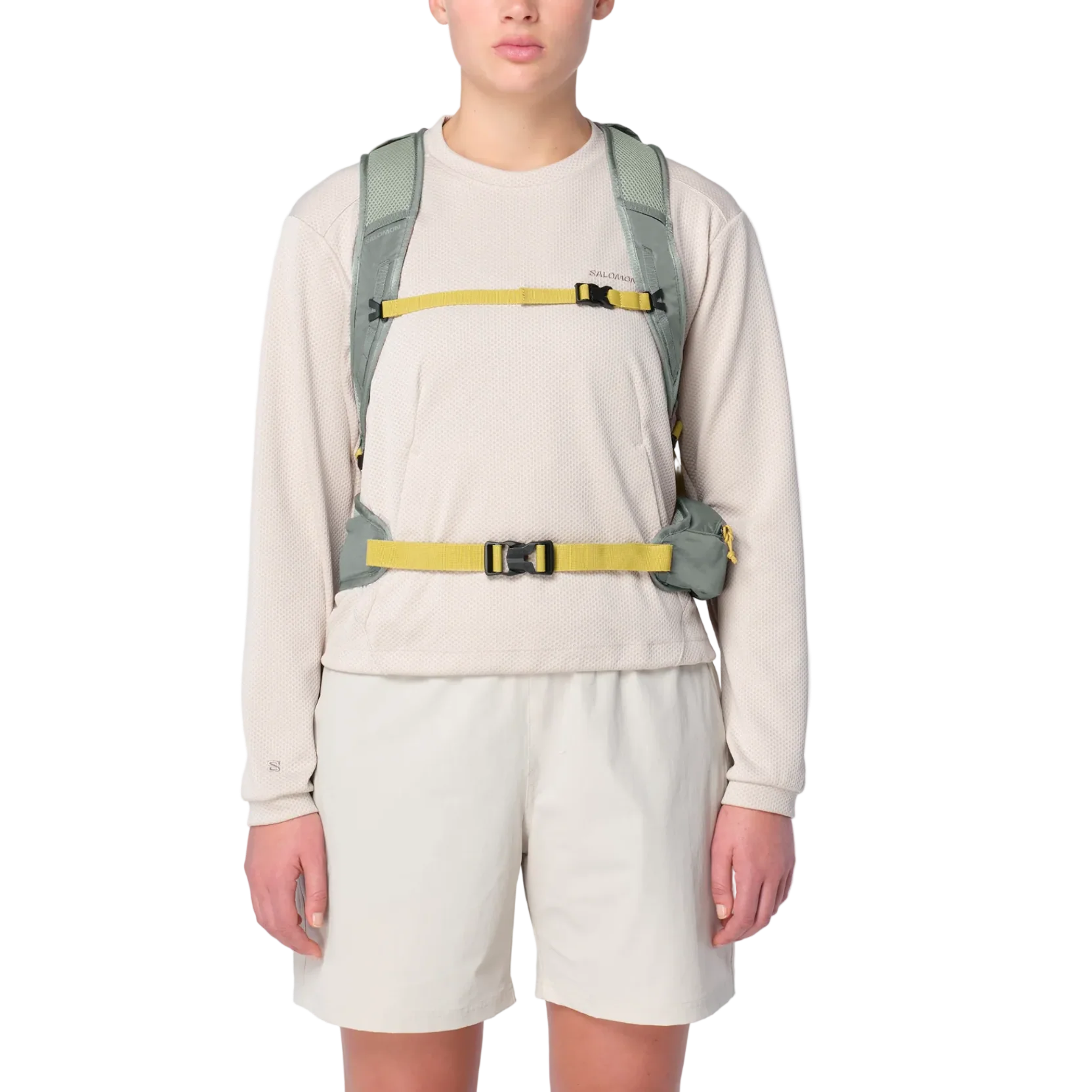 SALOMON Trailblazer 20 sedona sage/seagrass/cress grey backpack - Image 6