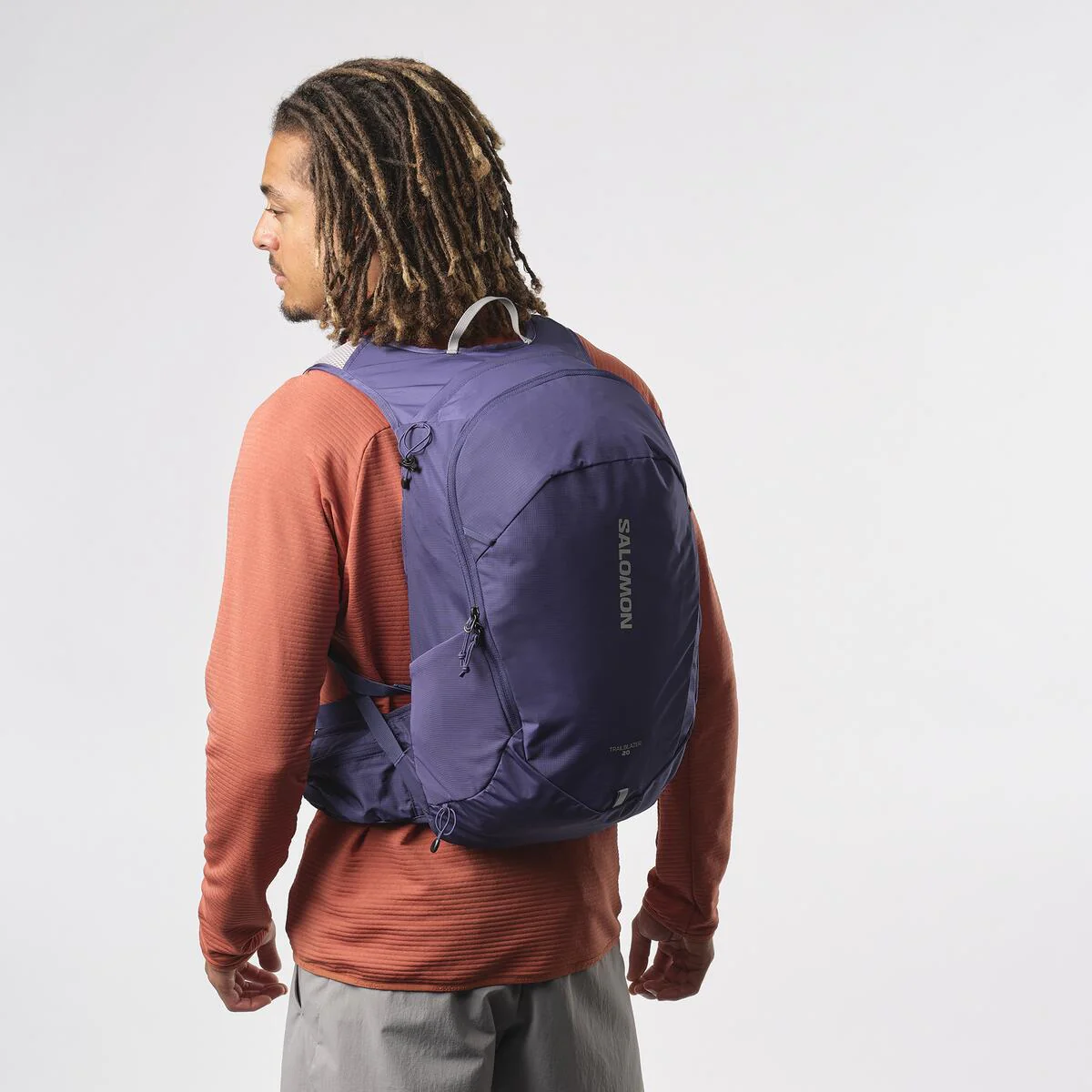 SALOMON Trailblazer 20 purple backpack - Image 3