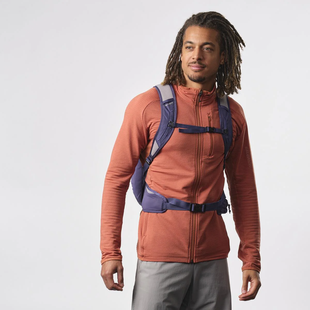 SALOMON Trailblazer 20 purple backpack - Image 4