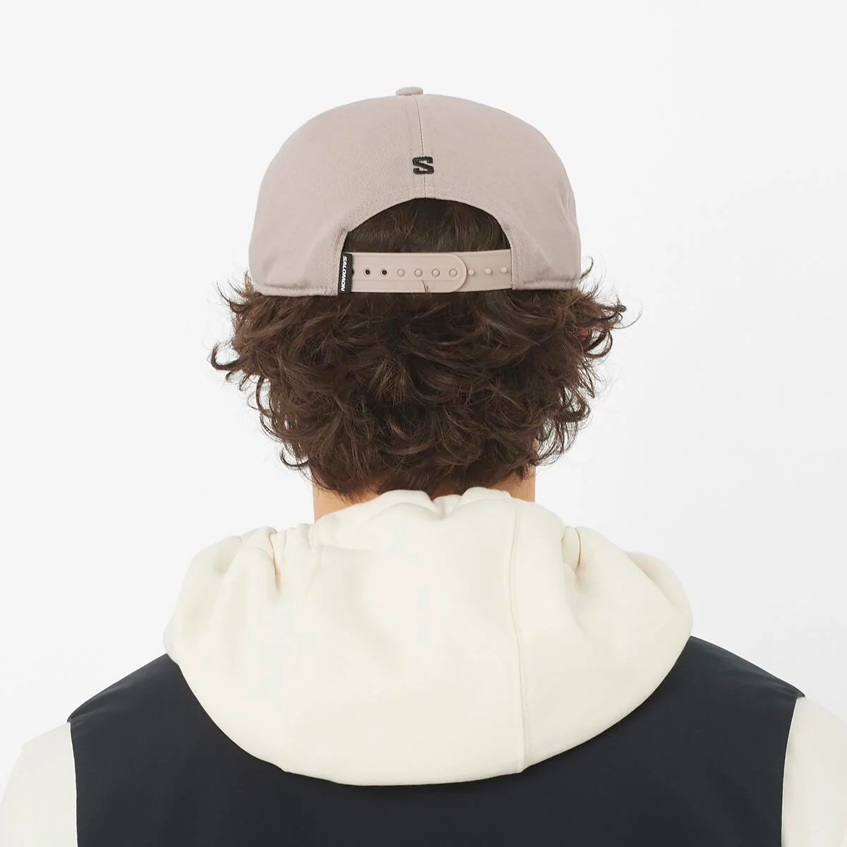 SALOMON Logo Flat etherea grey cap - Image 4