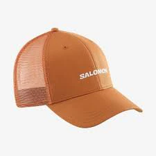 SALOMON Trucker brown cap