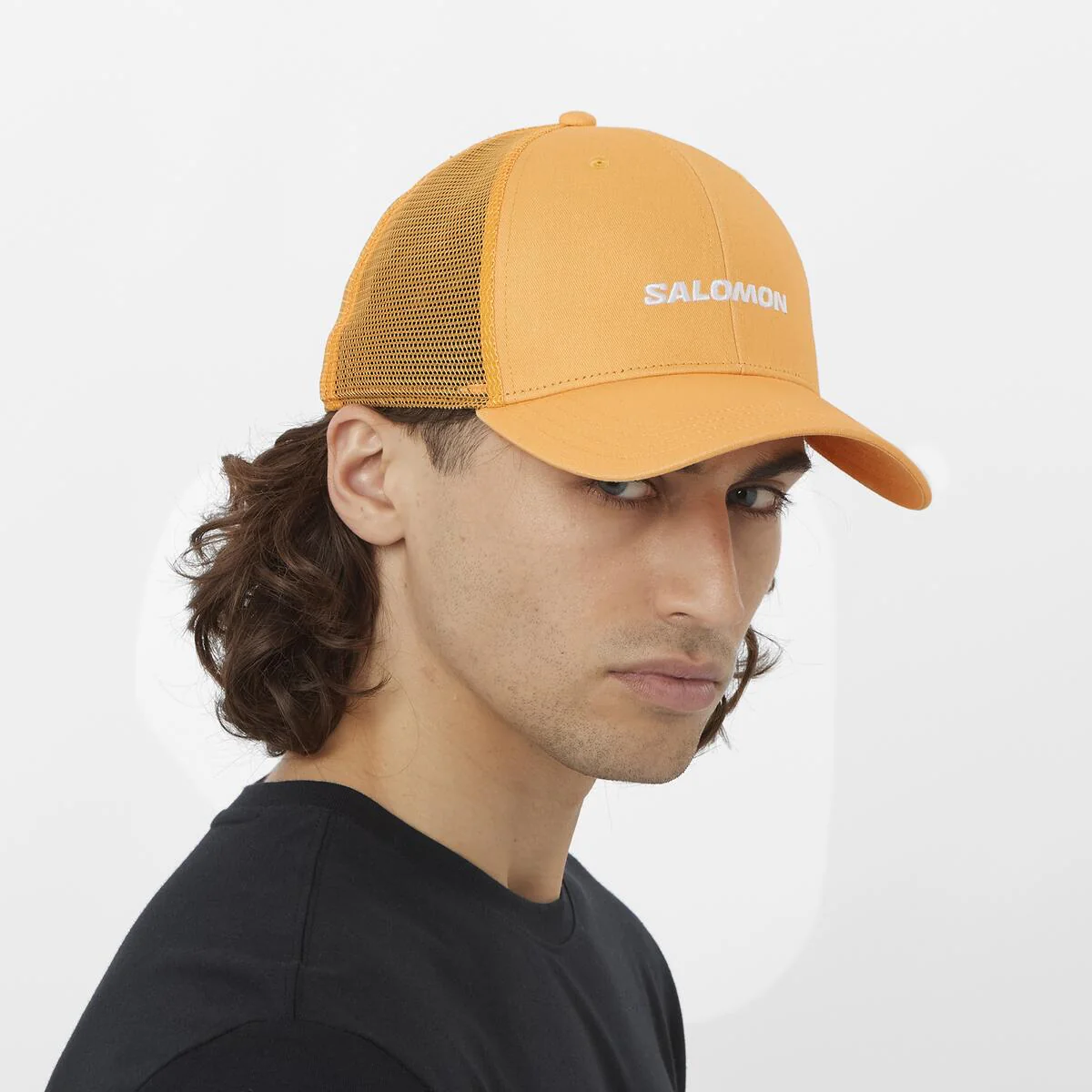 SALOMON Trucker warm apricot yellow cap - Image 2
