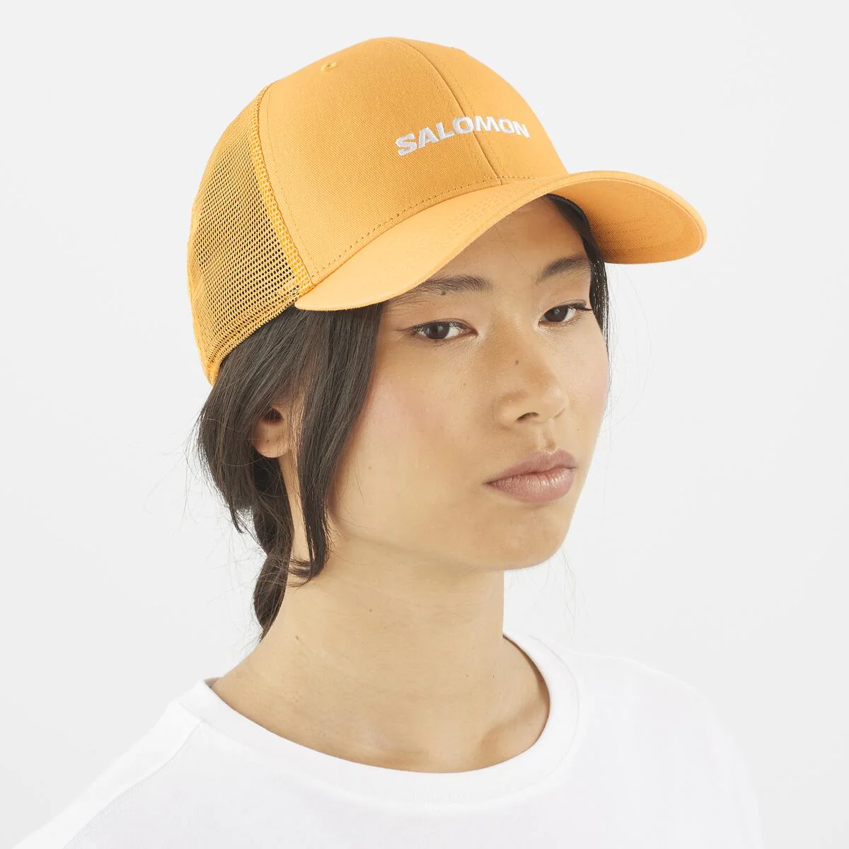 SALOMON Trucker warm apricot yellow cap - Image 3