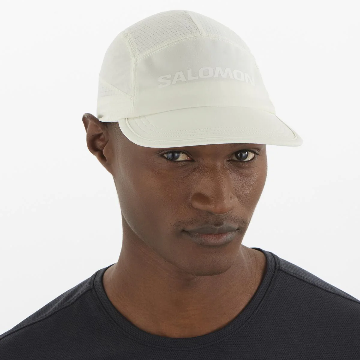 SALOMON Sense Aero Cap white hat - Image 2