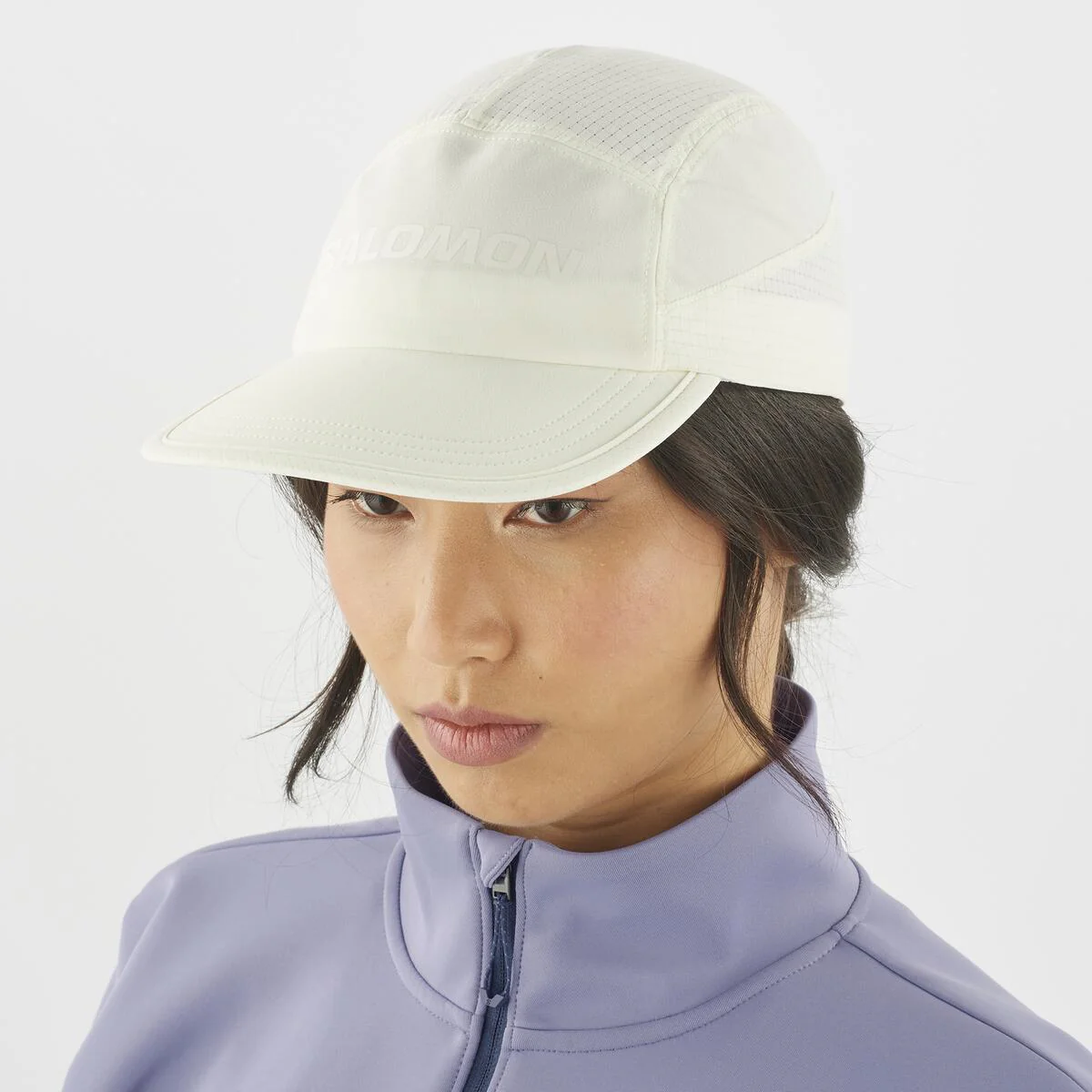SALOMON Sense Aero Cap white hat - Image 3