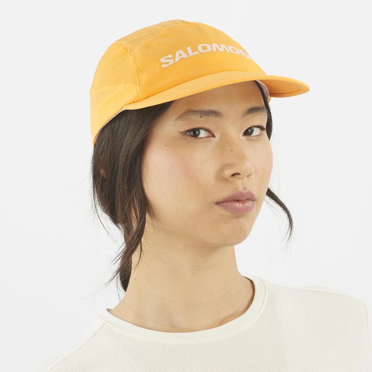 SALOMON Sense Aero Cap yellow hat - Image 3