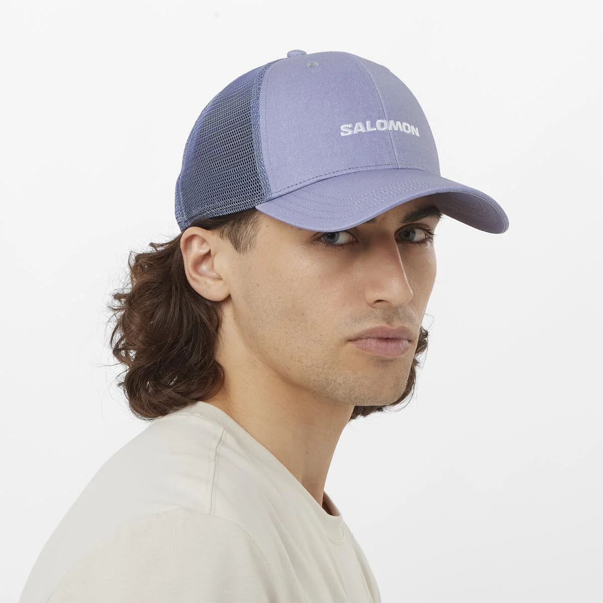 SALOMON Trucker violet cap - Image 2