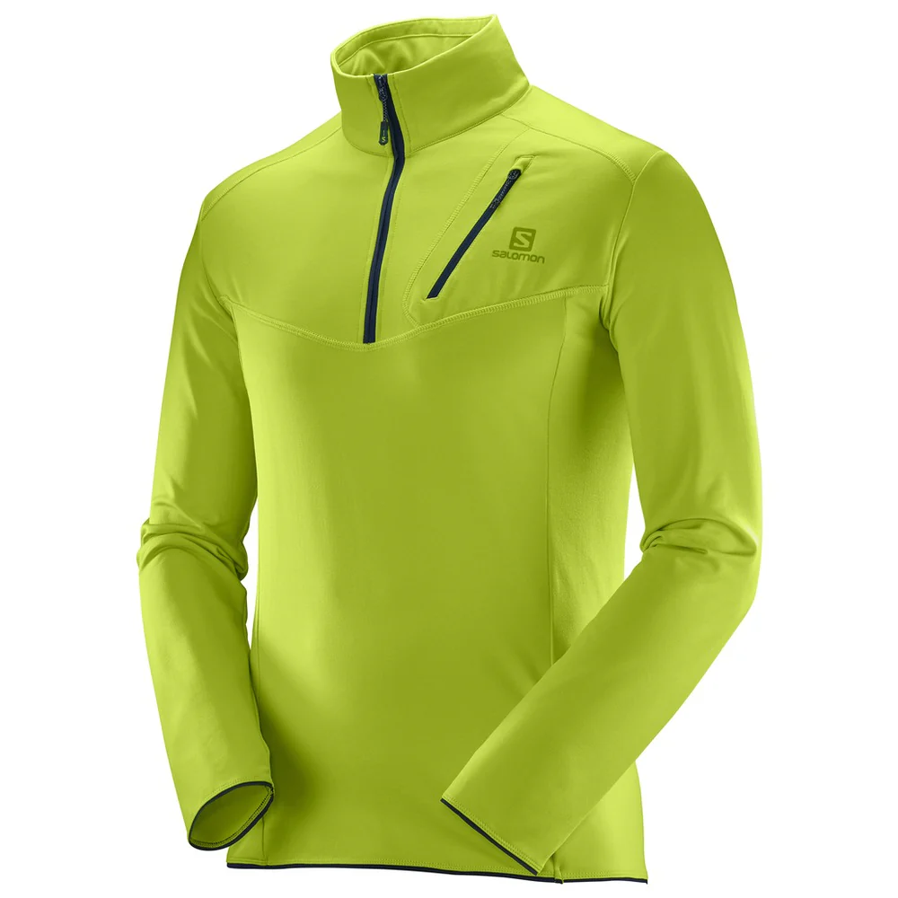 SALOMON Discovery HZ fluo green jacket