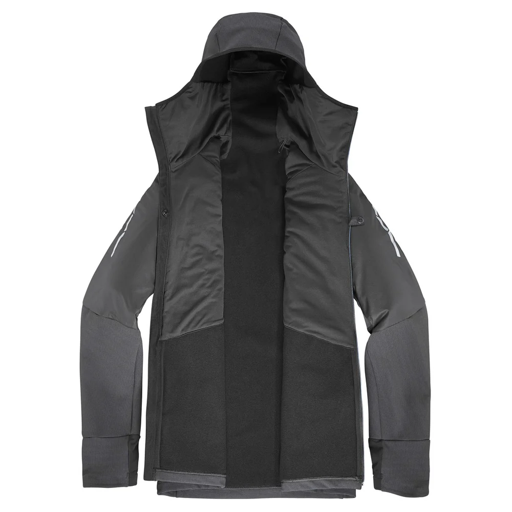 SALOMON Drifter Air Mid Hoodie green/blue jacket - Image 4