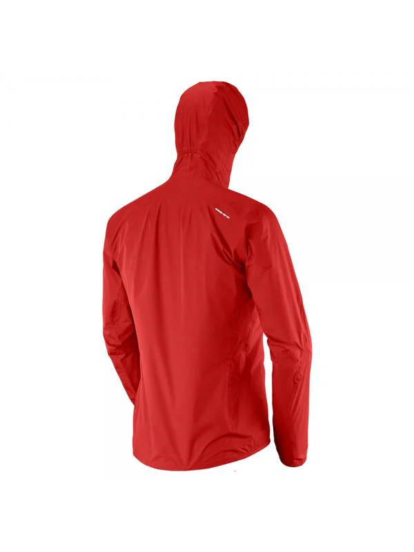 SALOMON Windstopper Active red hooded windbreaker - Image 2
