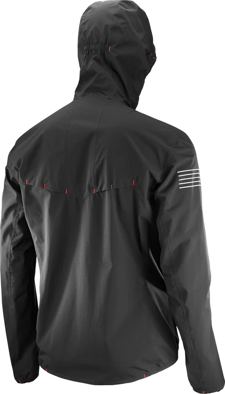 SALOMON Bonatti WP black hoodie - Image 2