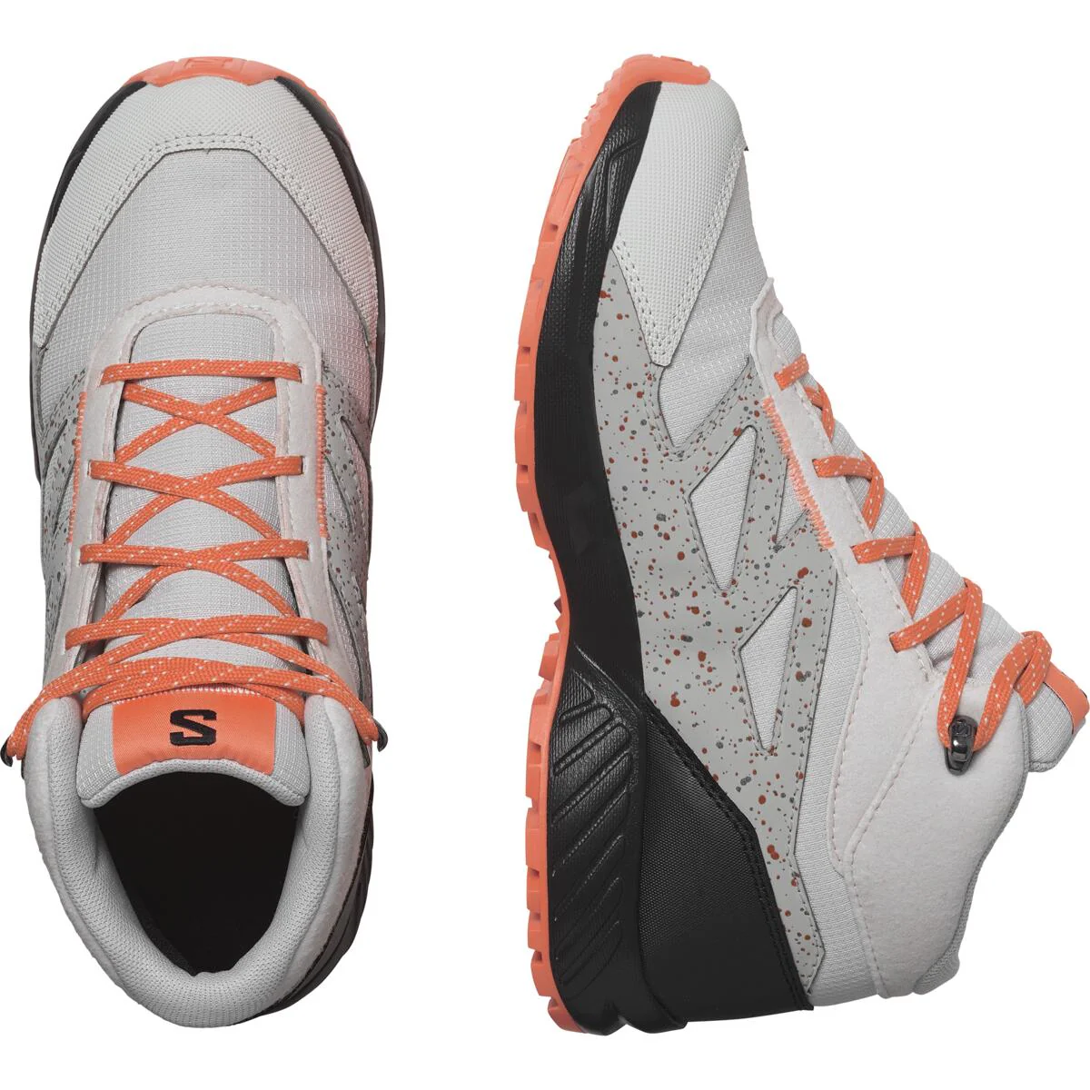 SALOMON Outway Mid CSWP J grey/orange apartment - Image 3
