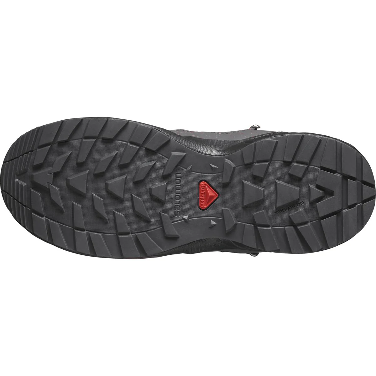 SALOMON Outway Mid CSWP J black/grey/peach shoes - Image 4