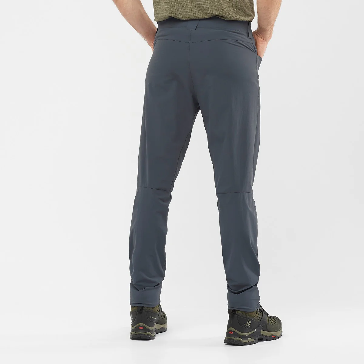 SALOMON Wayfarer Tapered dark grey Reg pants - Image 2